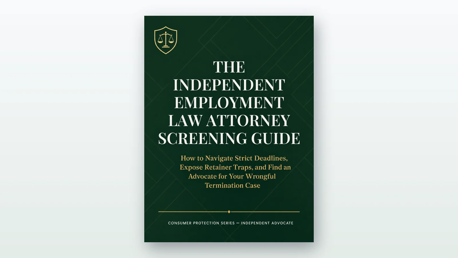Cuaderno de VettedCounsel para elegir a un abogado especializado en derecho laboral